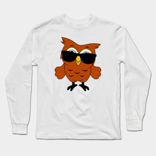 Cool Owl Long Sleeve T-Shirt